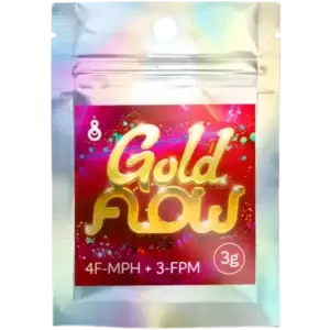 Embalaje de estimulantes Gold Flow