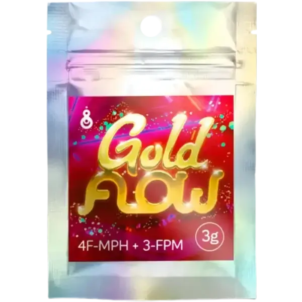 Embalaje de estimulantes Gold Flow