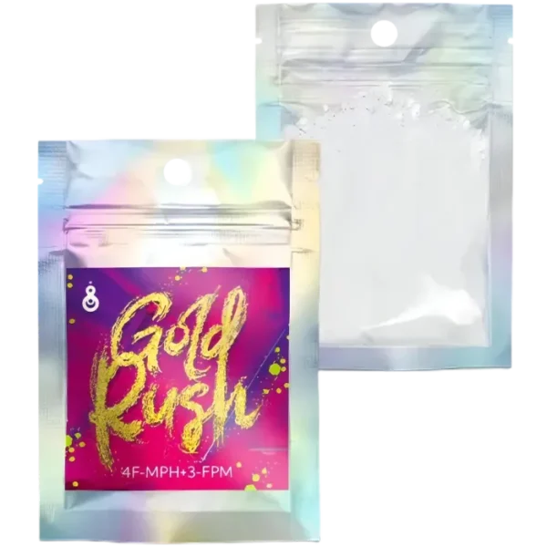 Polvo para envasar estimulantes Gold Rush