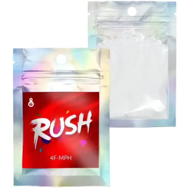 Rush Stimulants Packaging